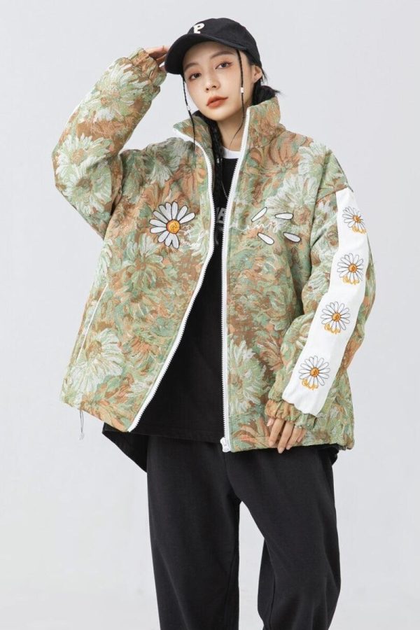 Soft Girl Daisy Jacket