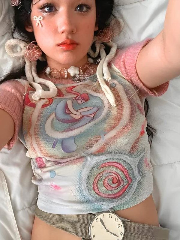 Soft Girl Dream World Top