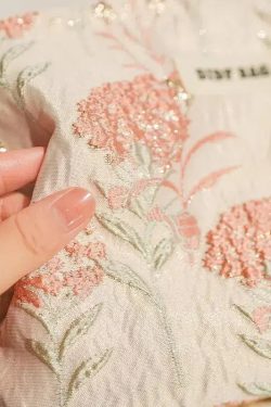 Soft Girl Floral Makeup Bag