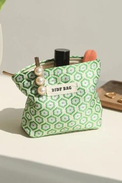 Soft Girl Floral Mini Makeup Bag