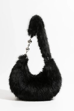 Soft Girl Fluffy Multifunctional Bag
