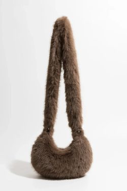 Soft Girl Fluffy Multifunctional Bag