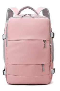 Soft Girl Hidden Pockets Travel Backpack