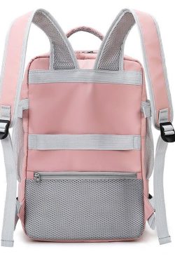 Soft Girl Hidden Pockets Travel Backpack