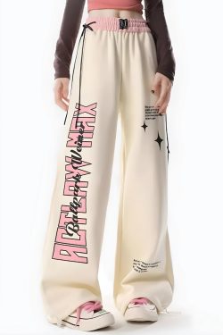 Soft Girl Lace Up Sweatpants