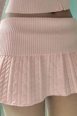 Soft Girl Pink Mini Skirt