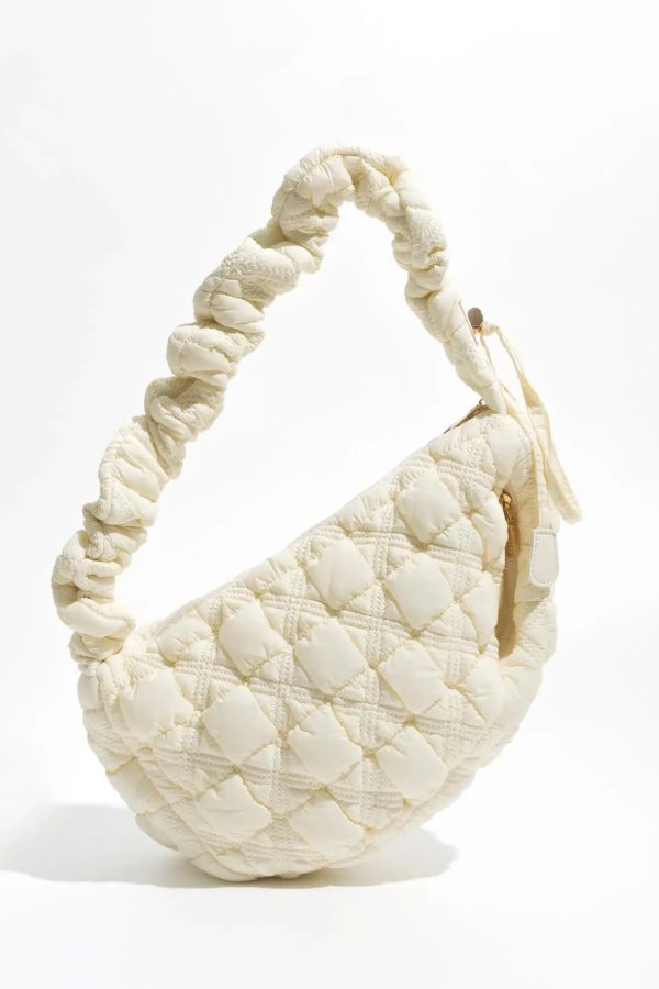 Soft Girl Quilted Bubble Shoulder Bag