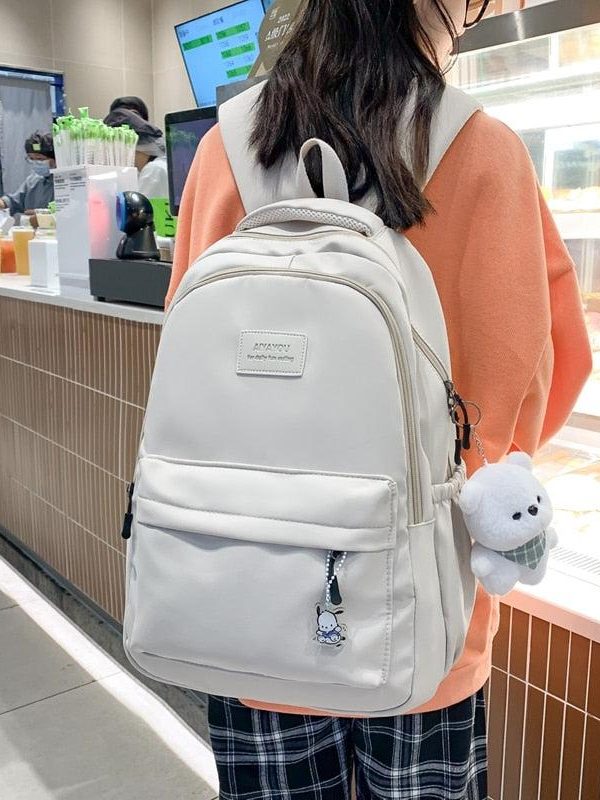 Soft Girl Waterproof School Backpack