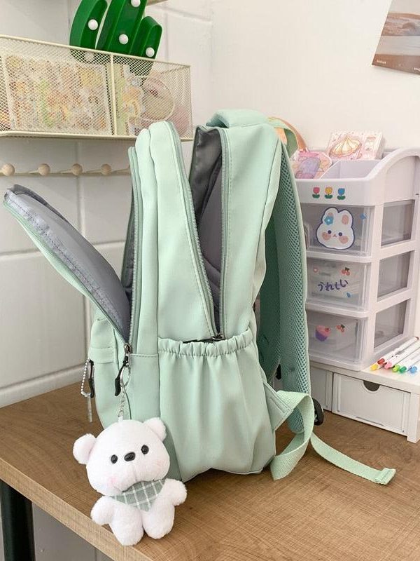 Soft Girl Waterproof School Backpack