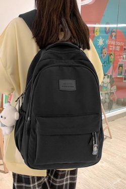 Soft Girl Waterproof School Backpack