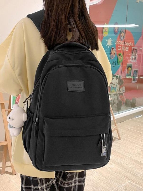 Soft Girl Waterproof School Backpack