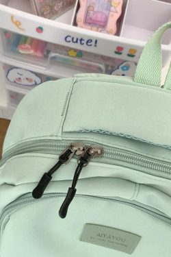 Soft Girl Waterproof School Backpack