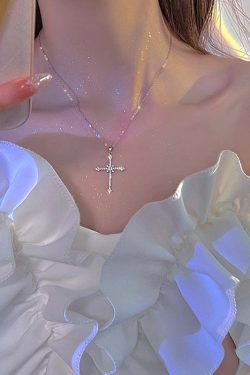 Sparkle Cross Necklace