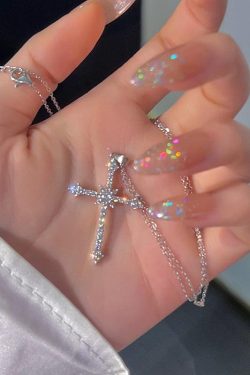 Sparkle Cross Necklace