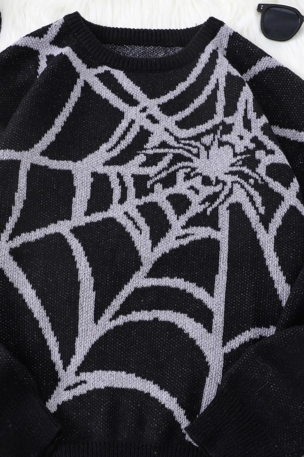 Spiderweb Pullover Sweater