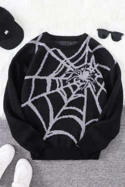 Spiderweb Pullover Sweater