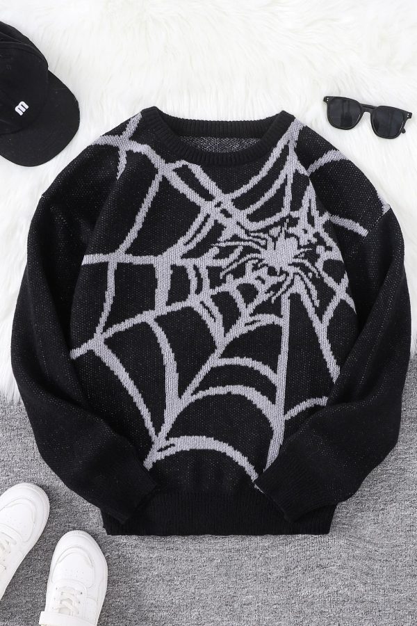 Spiderweb Pullover Sweater