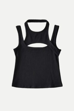 Sporty Asymmetric Tank Top