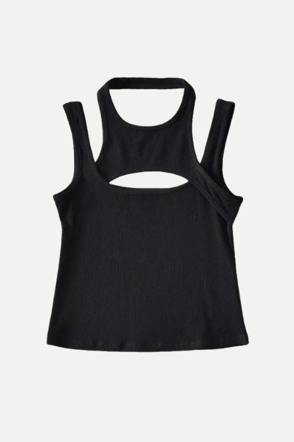 Sporty Asymmetric Tank Top