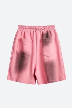Spray-Effect Sport Shorts