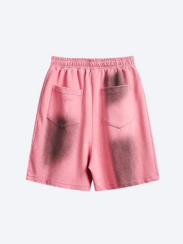 Spray-Effect Sport Shorts
