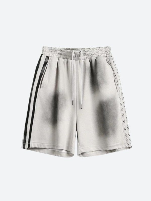 Spray-Effect Sport Shorts