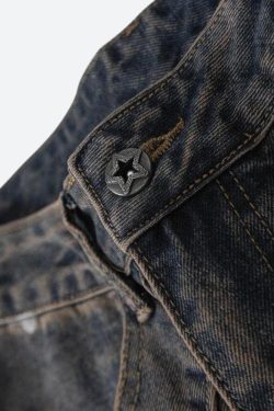Stained Cargo Jeans