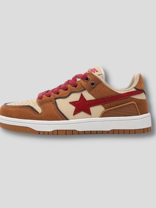 Star Embroidered Multicolor Sneakers