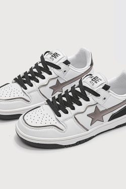 Star Embroidered Multicolor Sneakers