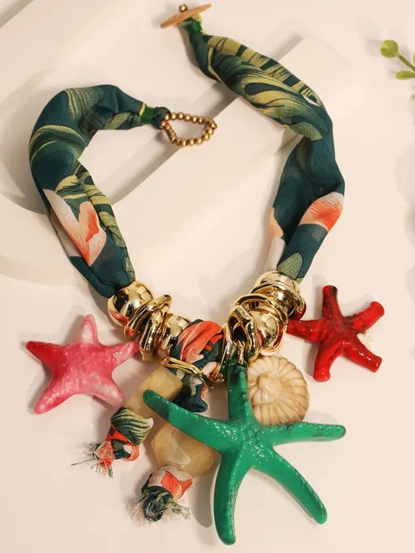 Starfish Charm Necklace