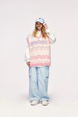 Stars Twinkle Fluffy Sweater Vest