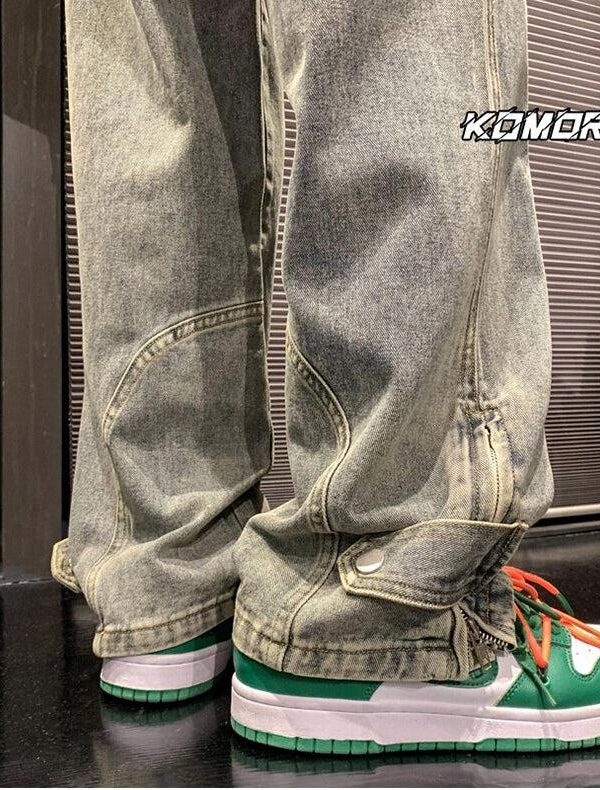 Straight Leg Baggy Jeans