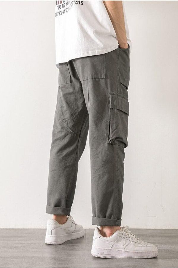 Straight Leg Cargo Pants