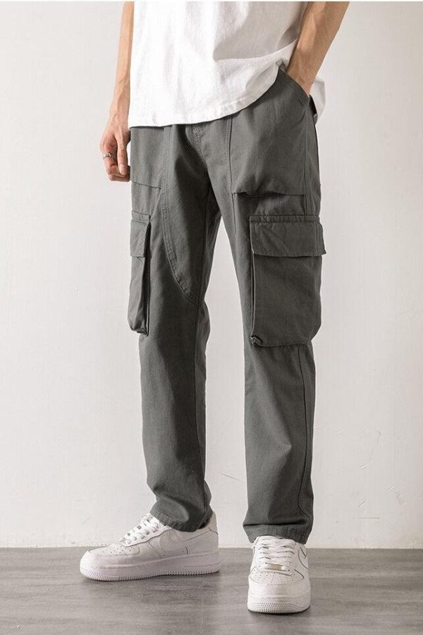 Straight Leg Cargo Pants