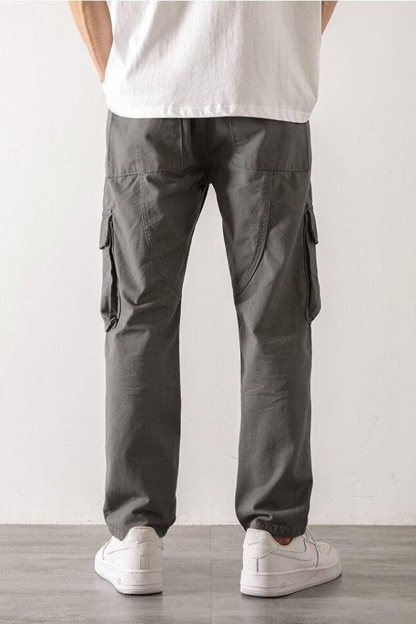 Straight Leg Cargo Pants