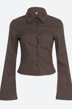 Striped Button Down Shirt