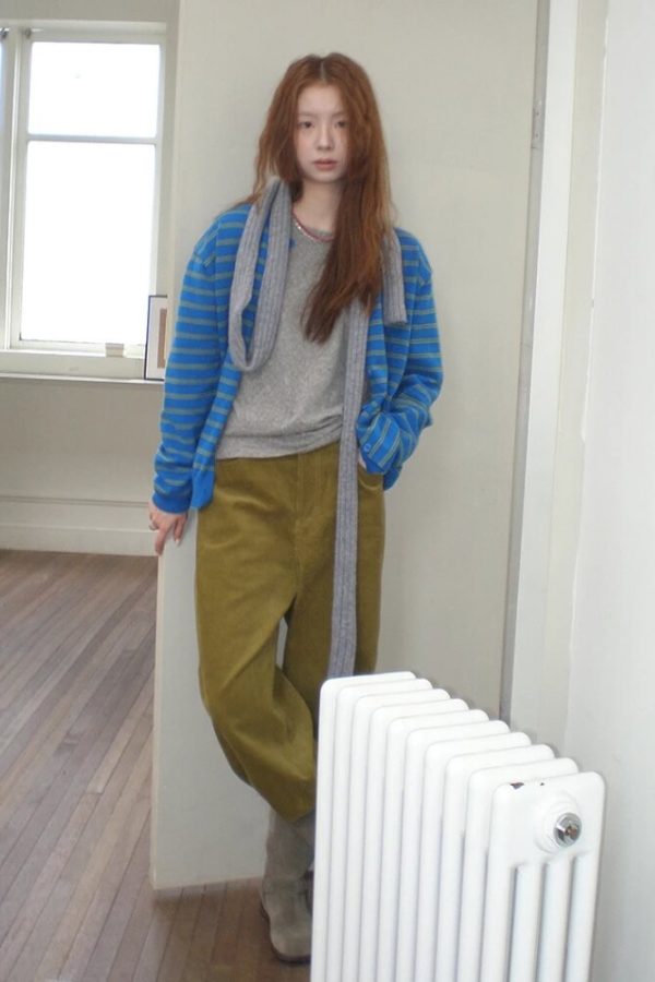 Striped Cardigan