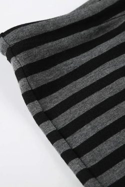 Striped Flare Sweatpants