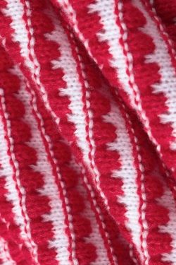 Striped Knitted Mini Dress