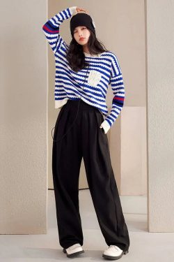 Striped Knitted Sweater