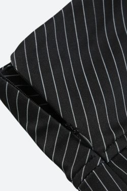 Striped Office Mini Skirt