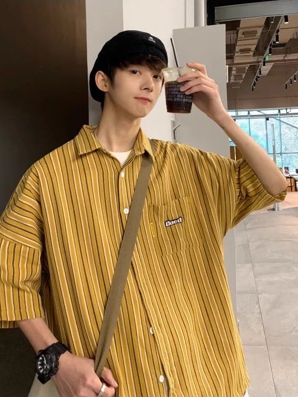 Striped Oversized Shirt