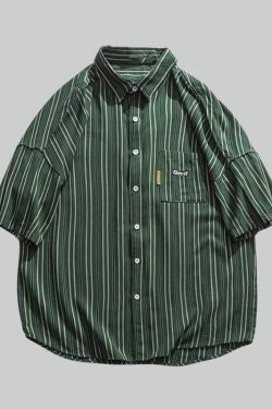 Striped Oversized Shirt