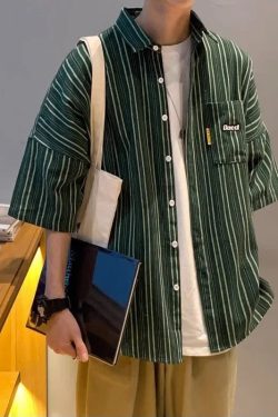 Striped Oversized Shirt