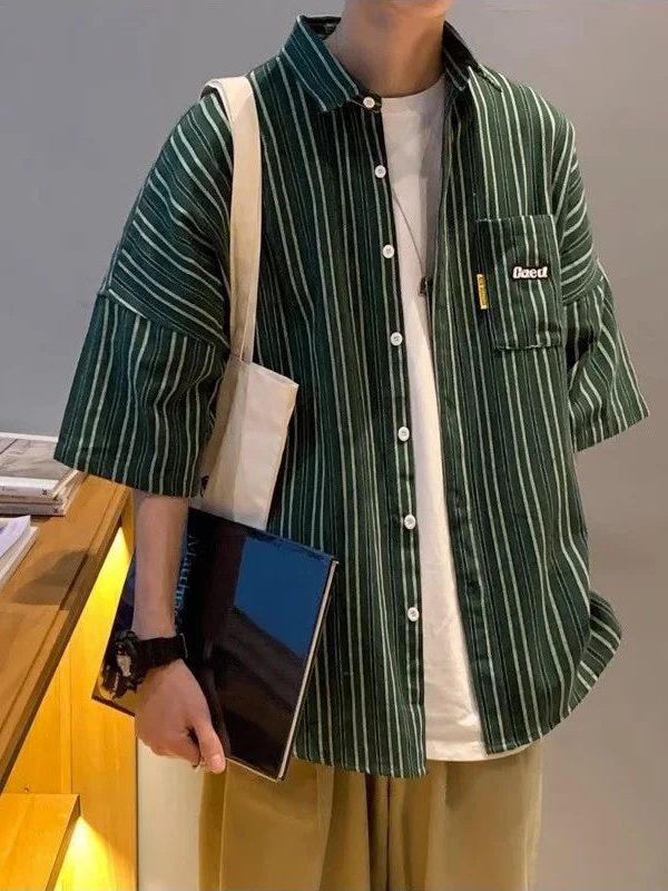 Striped Oversized Shirt