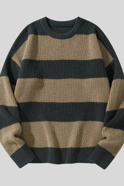 Striped Pullover Sweater