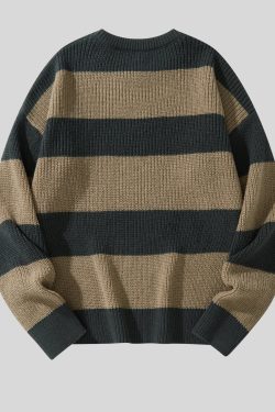 Striped Pullover Sweater