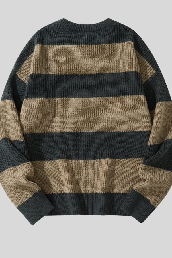 Striped Pullover Sweater