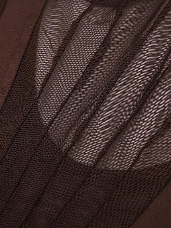 Striped Sheer Bodysuit