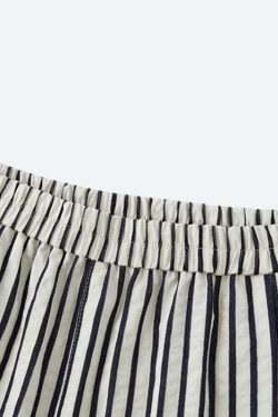 Striped Wide Leg Pants